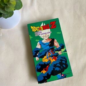 Vintage 1999 Dragon Ball Z vhs Frieza Super Saiyan Goku anime
